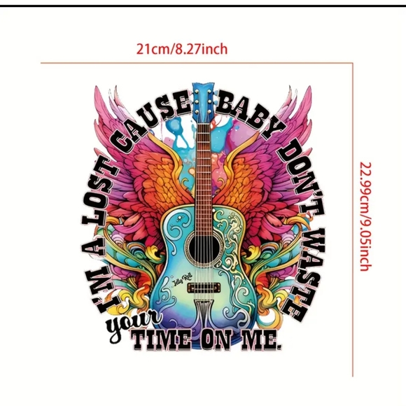 COUNTRY MUSIC Vinyls Images for Our Custom Tees or Totes By REQUEST - Picture 5 of 15